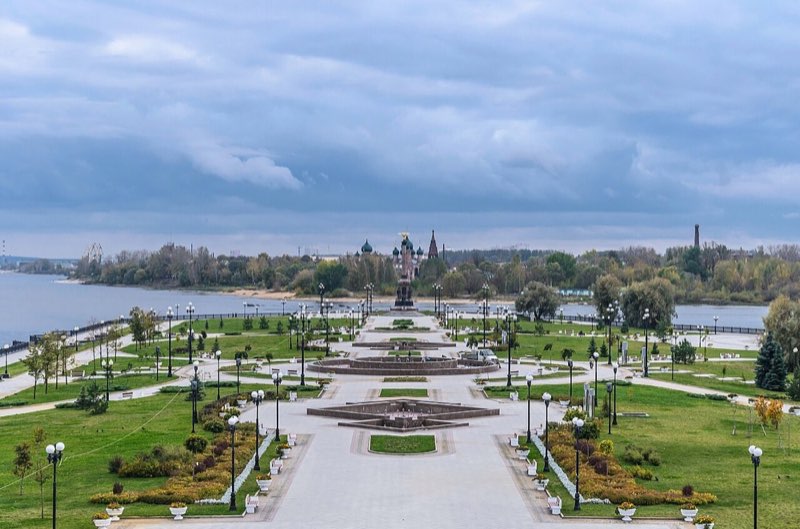 Стрелка — слияние Волги и Которосли